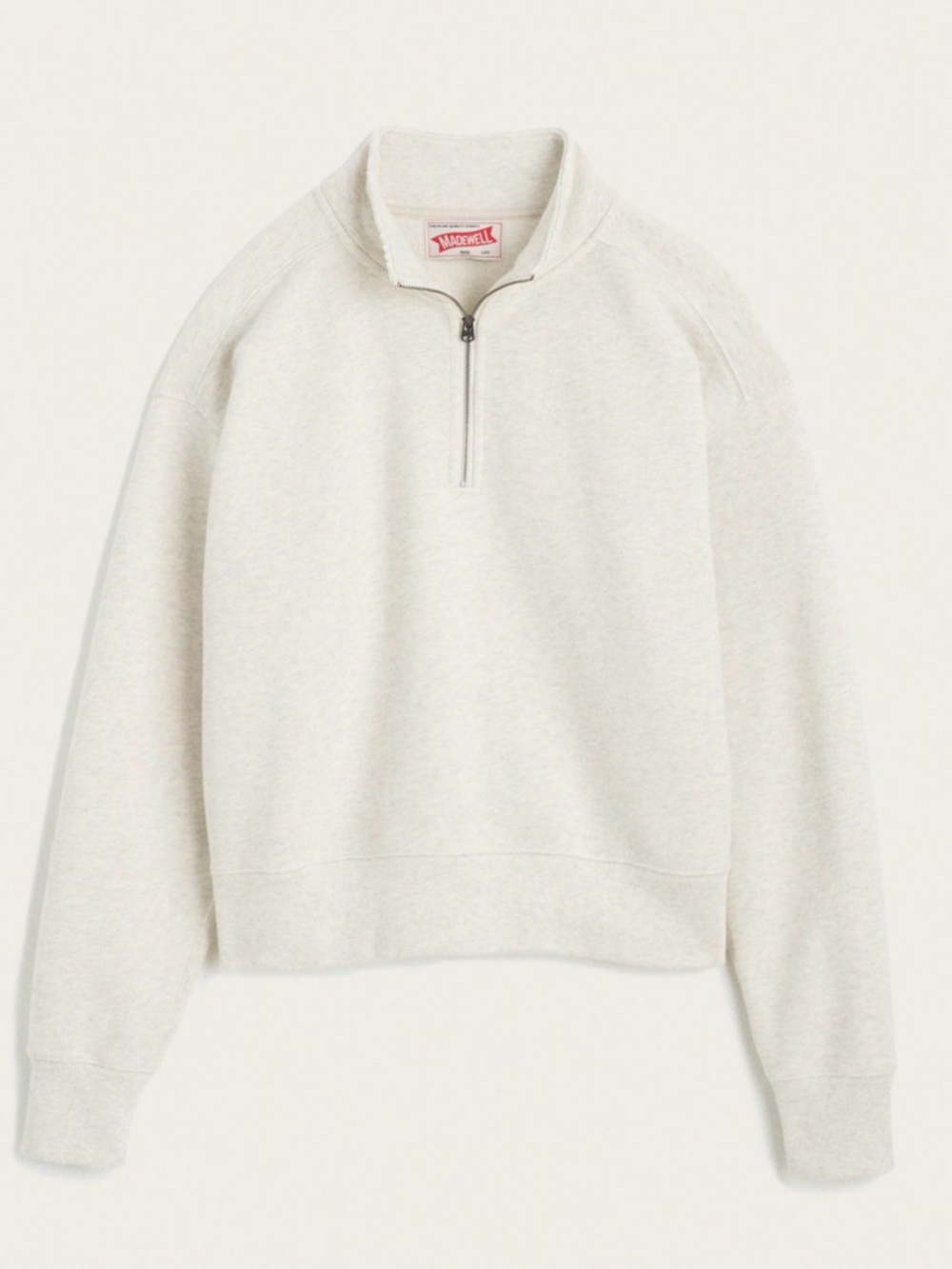 Madewell McCarren Quarter-Zip Sweatshirt